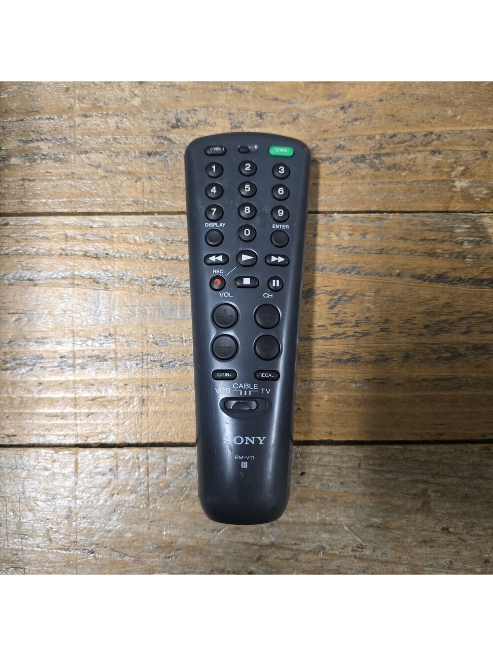 Sony RM-V11 Universal Remote Control TV VCR Cable Commander Genuine OEM